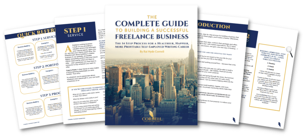 Cornell The Complete Guide to Building a Successful Freelance Writing Business