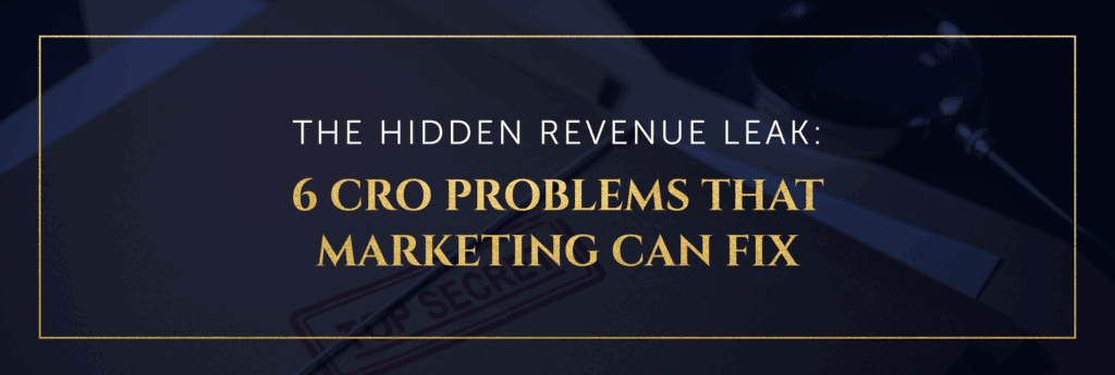 Cornell Content Marketing 6 CRO Problems That Marketing Can Fix